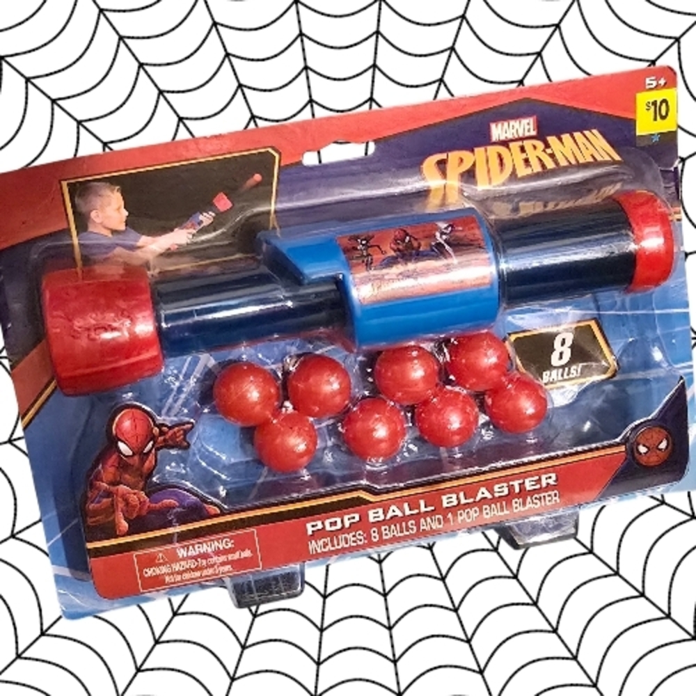 Marvel Spider-Man Pop Ball Blaster